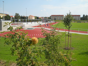 Ichtershausen Sportzentrum, Neugestaltung der Aussenanlage